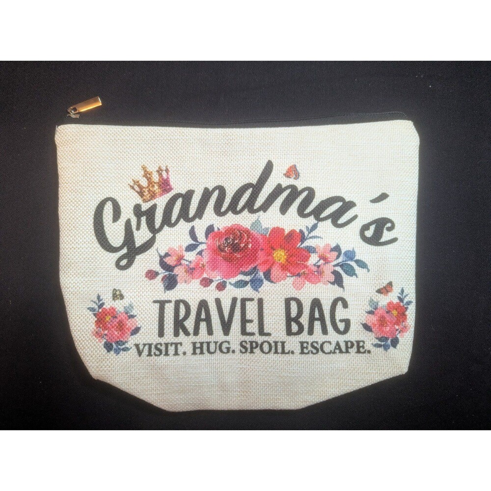 Gifts for Grandma Makeup Cosmetic Travel Bag